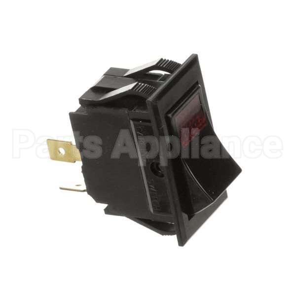 222006 Compatible Duke Switch, Full Size Rock Red Dpst On-Off, 4