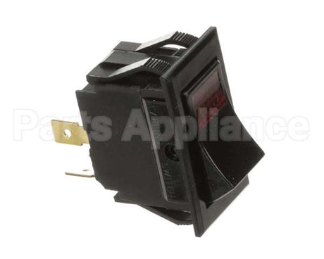 222006 Duke Switch,Full Size Rock Red Dpst On-Off,4