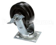 22290-0009 Middleby Caster,Swivel W/Brake Flat Plate