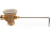 22438 Compatible Fisher Faucet Waste, Twist, Brass, W/Ssvalve