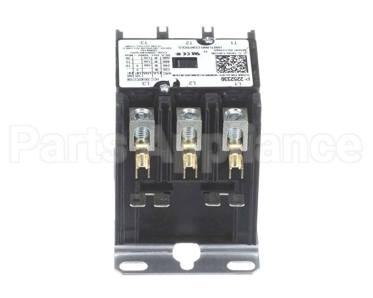 2252330 Heatcraft Refrigeration Contctr Open30Amp3Pole208-240V