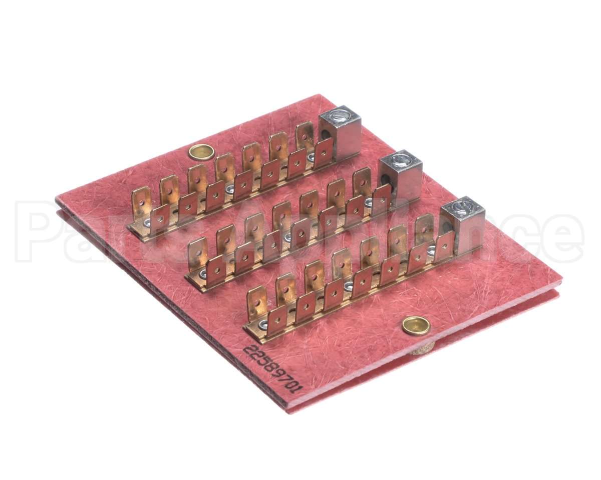 22589701 Heatcraft 3 Pole Terminal Block