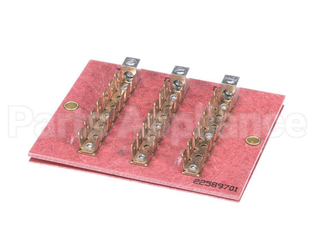 22589701 Compatible Heatcraft 3 Pole Terminal Block