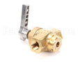 226102F Town Food Service 3/8F X 3/8F Npt Brass Gas Valve W/Town H