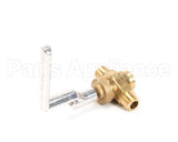 226104M Town Food Service 1/2M X 1/2M Npt Brass Gas Valve W/ L Hdl