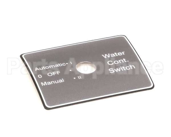 22674 Henny Penny Decal - Water Control Switch