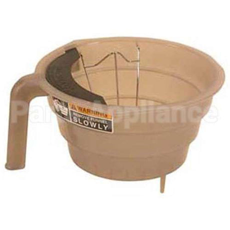 22735.0001 Compatible Bunn Funnel, Brew, Plst, Smk, W/Bypas