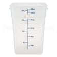 22SFSPP Compatible Midwest Appliance Parts Container Sq 22Qt Semi-Clr