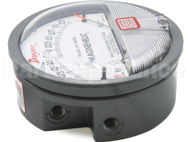 2300-00 Dwyer Instruments -.125/0/.125" Magnehelic Gauge