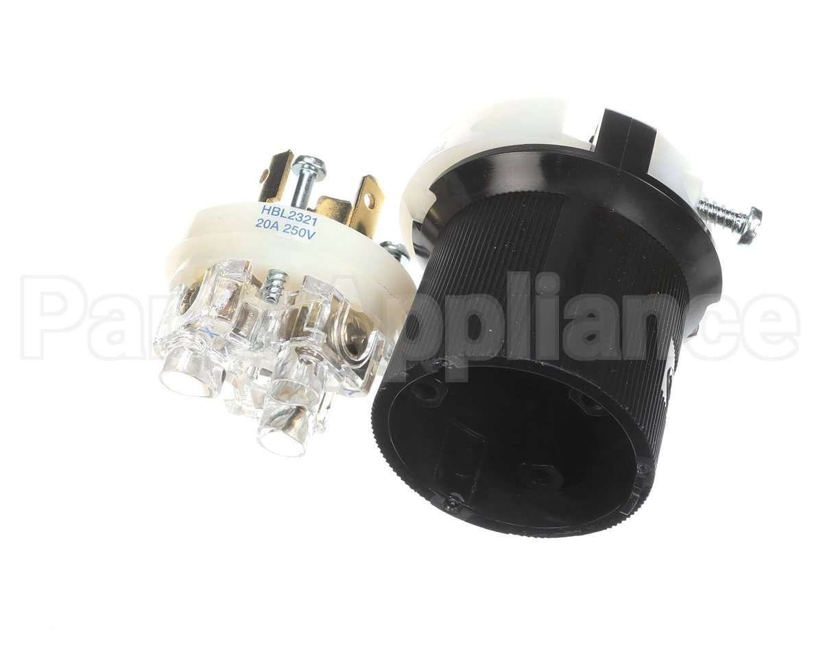 2321 Hubbell Lighting Plug Twist Lock 20A 250V 2P 3W