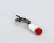 23362 Ultrafryer Snaplight, Red Neon 125V 1/3 Watt Raised