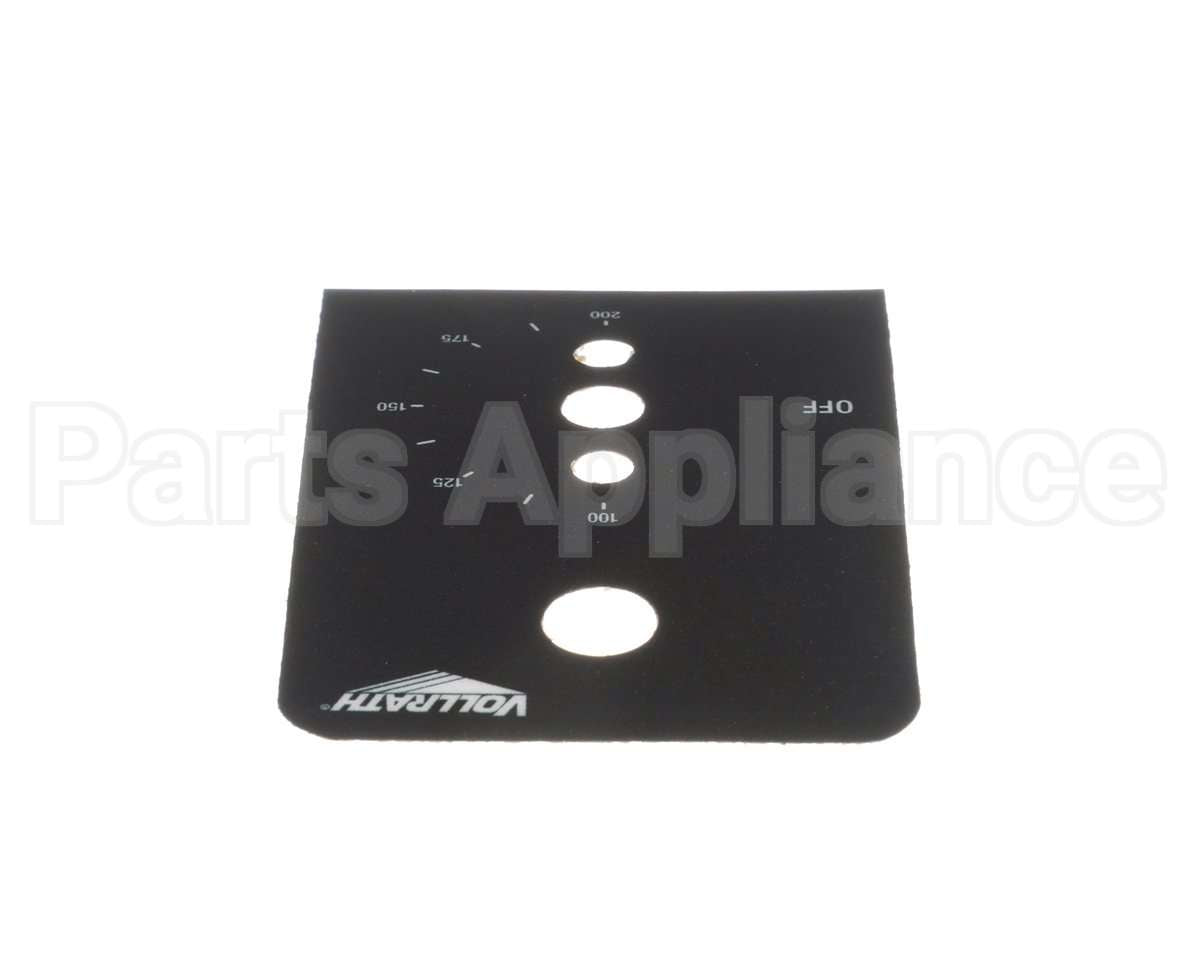 23877-1 Vollrath Control Label- Retro Warmer