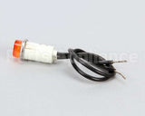 23A056 Ultrafryer Snaplight, Amber Lens 120V 1/3 Watt Dtm