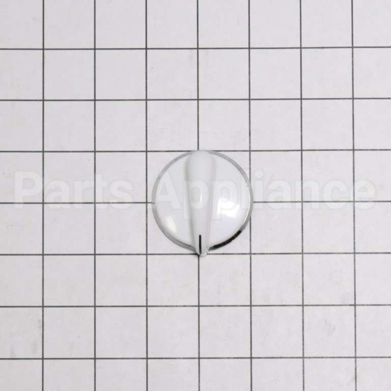 WE01X20378 GE Washing Machine Control Knob (White)