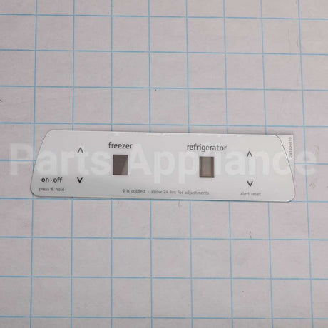 241604010 Frigidaire Label-Control Box