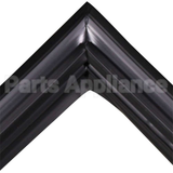 241872512 Black Fresh Food Door Gasket Compatible
