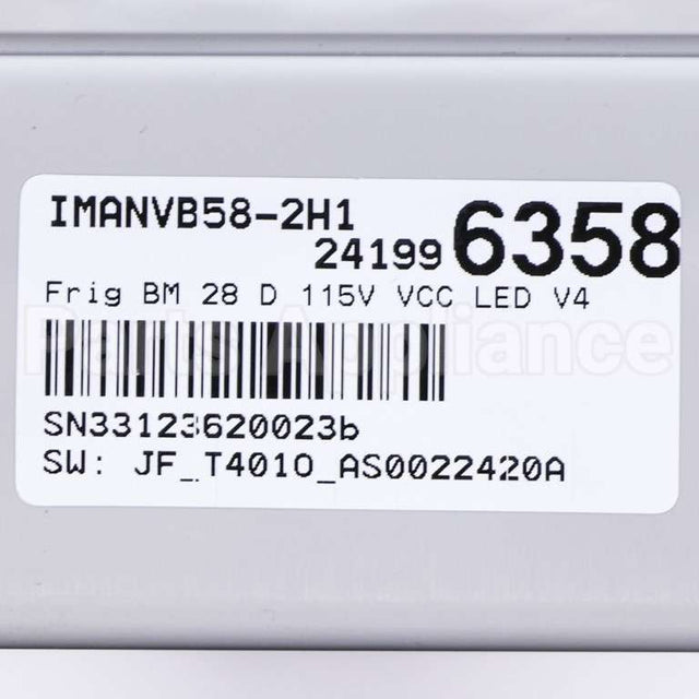 241996358 Frigidaire Control-Electrical