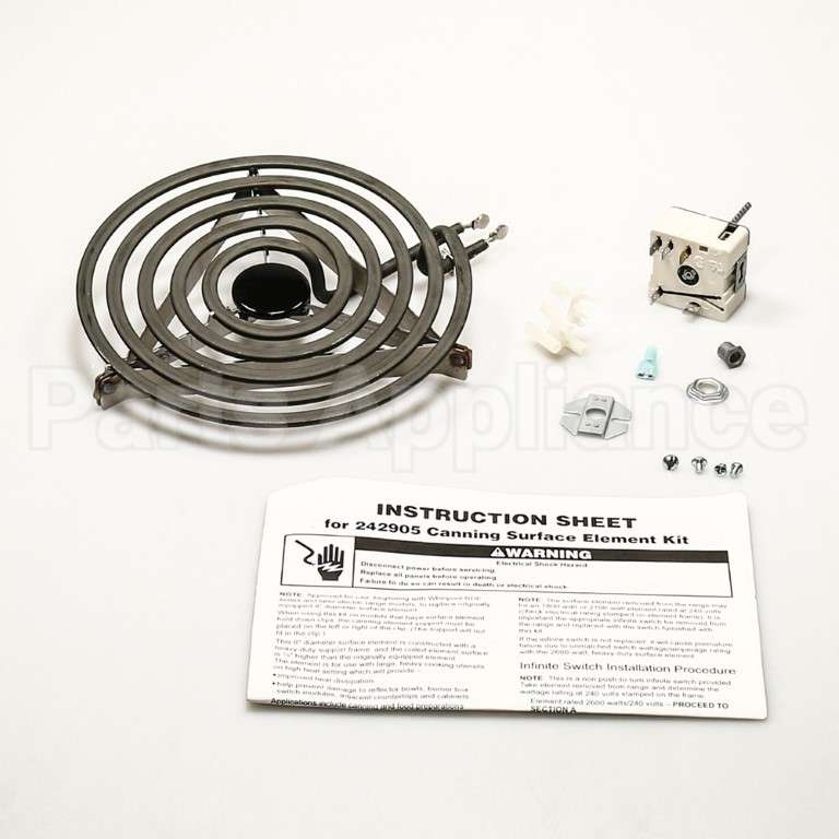 242905 Whirlpool Canning Element