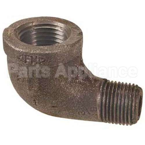 24376 Compatible Ultrafryer Elbow, 3/8"Male X 1/2"Fem Npt