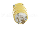 2447 Hubbell Lighting Locking Plug 15A 125V 2P 3W