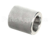 24A210 Ultrafryer Cap, Top Knurl Knob 3/8 Npt X 1 1/4 Acme