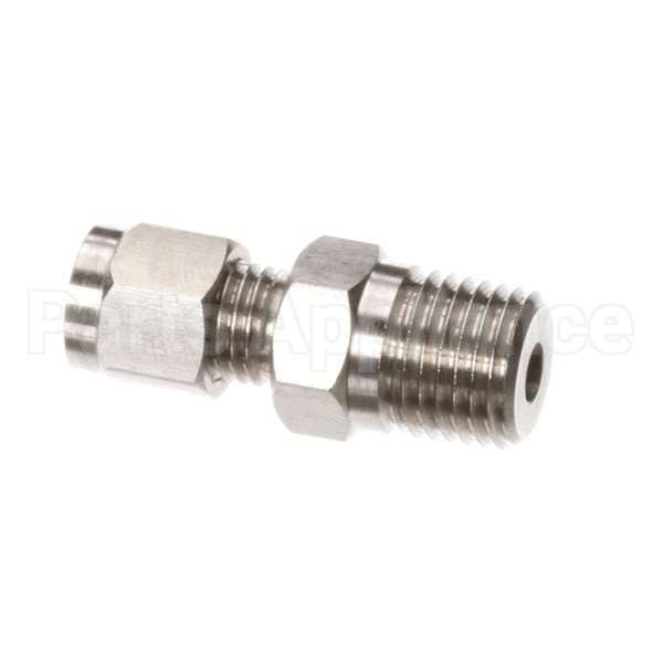 24A326 Compatible Ultrafryer Fitting, Compression 1/4In Npt X 3/16In