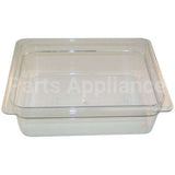 24CW Compatible Cambro Pan Poly Half X 4 - 135 Clear