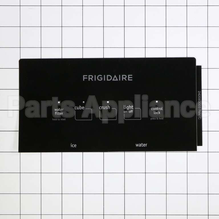 242083003 Frigidaire Label-Module Cover