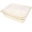 24HP-150 Compatible Cambro Pan, Food, H-Pan, Half, 4"D, Amber