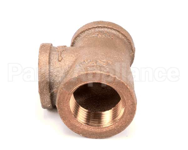 250102 Market Forge Tee Brass 3/4X1/2X1/2