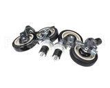 250500 Town Food Service Casters Set Of 4, 5 Dia. (2 W/ & 2 W/O B