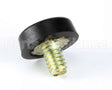 25137.0000 Bunn Foot,Blk Sbr-.75Odx.25Ht.25Thd