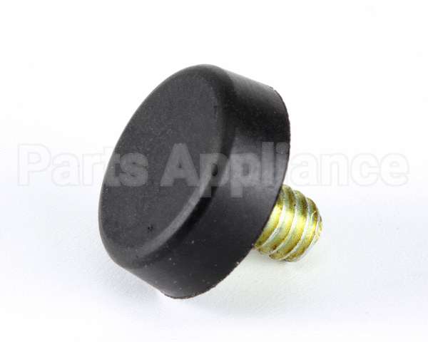 25137.0000 Bunn Foot,Blk Sbr-.75Odx.25Ht.25Thd