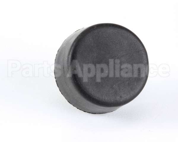 25137.0001 Bunn Foot,Blk Sbr-.75Odx.48Ht.25Thd