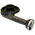 2528000 Compatible Garland Front Burner Housing 9-3/8" Long Ci
