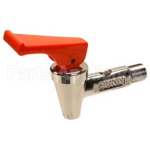 2596.1003999999998 Compatible Bunn Faucet, Self-Serve, Orange Hdl