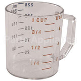 25MCCW-135 Compatible Cambro Cup, Measuring(1Cup, Dry, Clear)