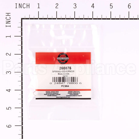 260875 Briggs & Stratton Spring Governor