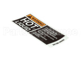 26186.0000 Bunn Decal, Warning Hot Liquid