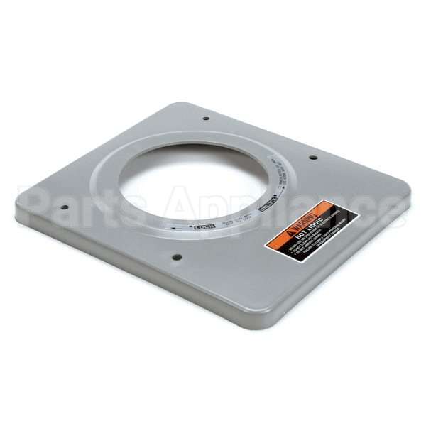 26187.0001 Compatible Bunn Top Cover W/Decals, Gray-Server