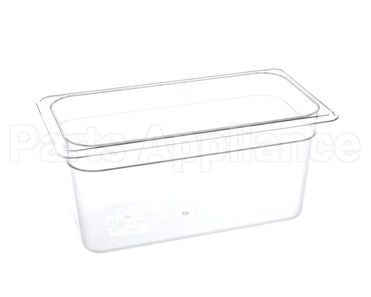 26415 Prince Castle Pan 1/3 Size 6In Deep Plastic