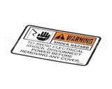 26431 Henny Penny Label-Warning Disc. Power
