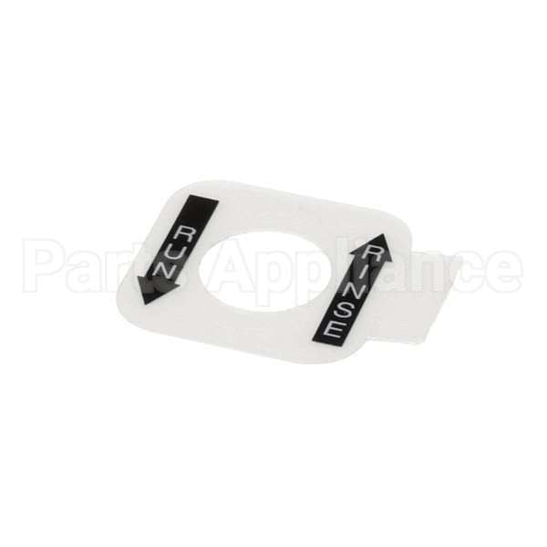 26523.0000 Compatible Bunn Decal, Rinse/Run