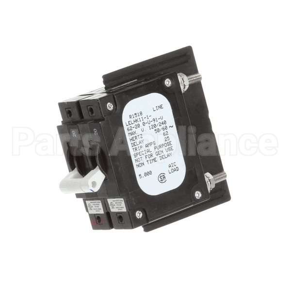 2688800 Compatible Garland Circuit Breaker 2 Pole 2 0A