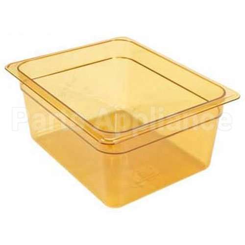 26HP-772 Compatible Cambro Hot Pan Half X 6 -772 Amber
