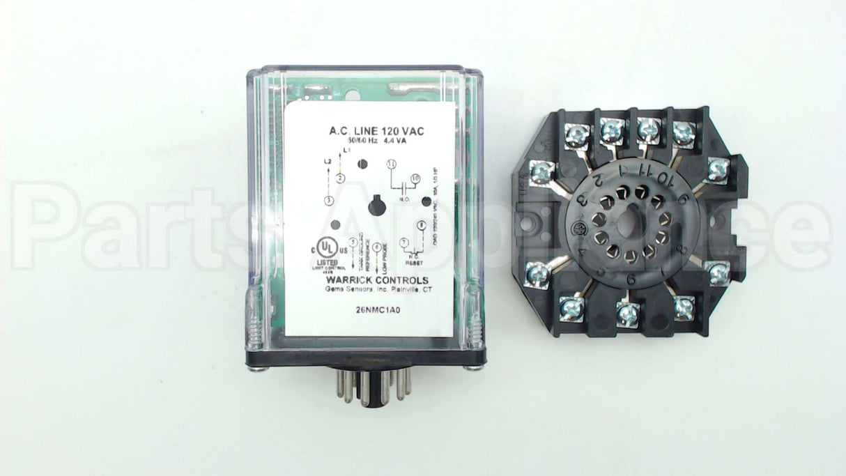 26NMC1A0 Warrick-Gems Sensors & Controls Liquid Level Relay, Nema 1 Enc