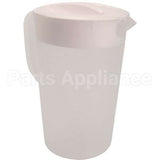 27018835 Compatible Franke Pitcher, W/Lid, 1Gal, Clear