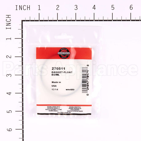 270511 Briggs & Stratton Gasket-Float Bowl