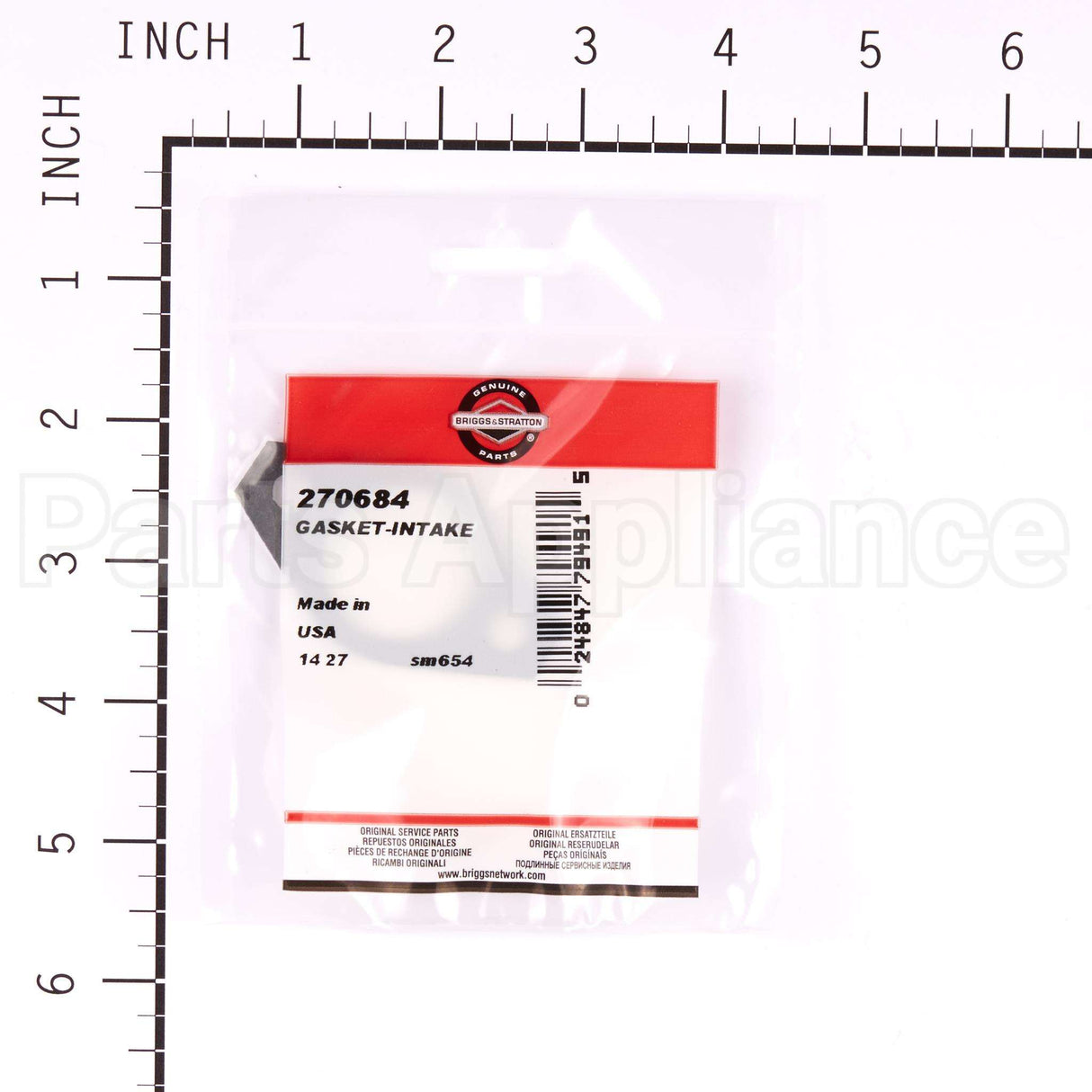 270684 Briggs & Stratton Gasket-Intake