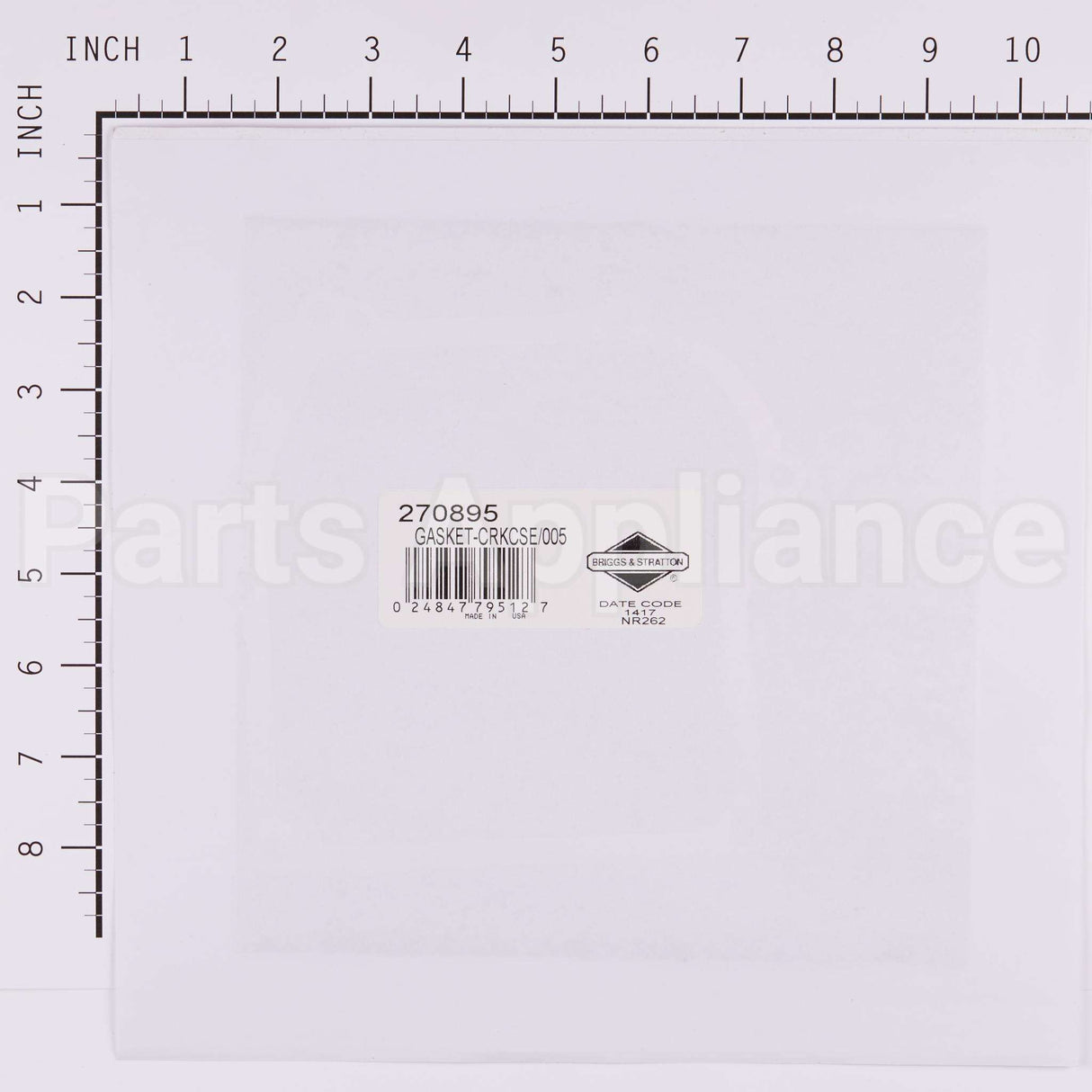 270895 Briggs & Stratton Gasket Crankcase